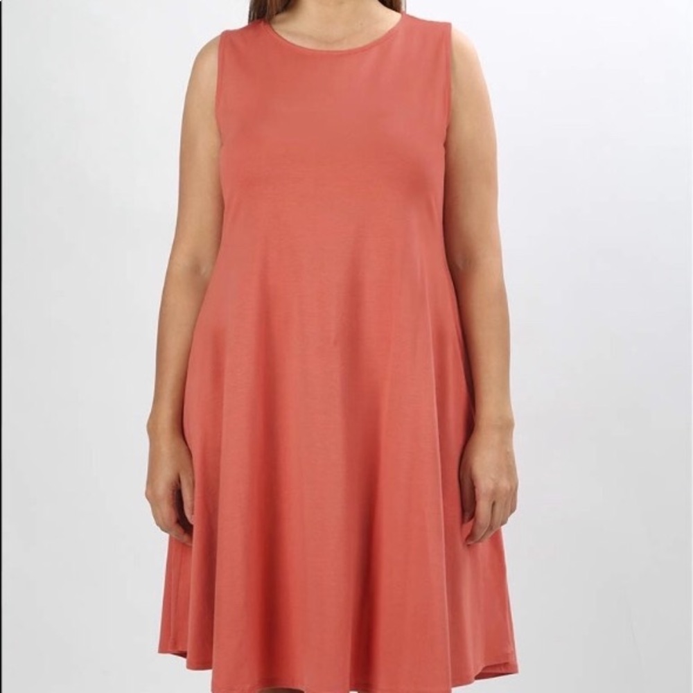 Super comfy sleeveless dress with pockets